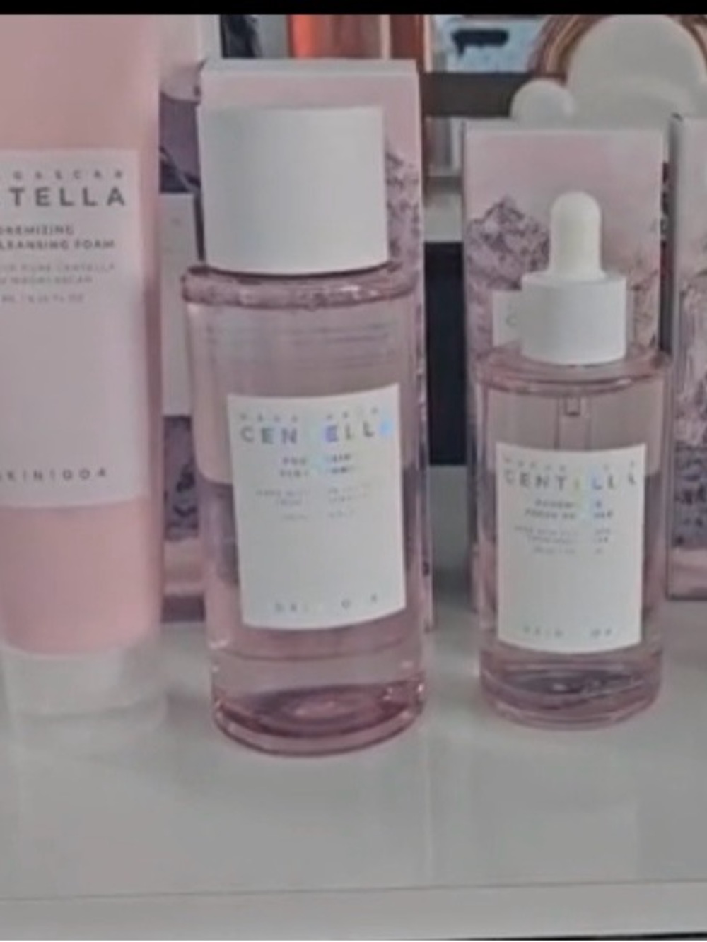 Skin1004 Centella perfect pore set.deep clean +toner+ampoule+light gel cream